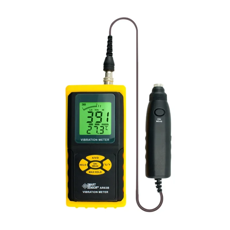 Smart Sensor AR63B Digital Precision Vibration Meter Tester Gauge Analyzer