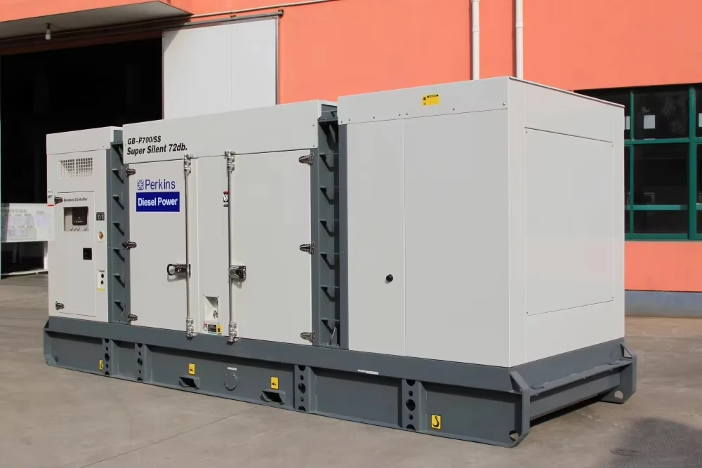 OEM Silent diesel Generator Supplier 50HZ Water Cooled AC 3 Phase perk-ins Generator Set 750kva with Engine 4006-23TAG2A