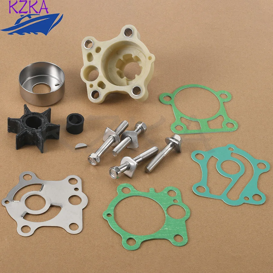 

6H4-W0078 Ремкомплект крыльчатки подвесного водяного насоса с корпусом для Yamaha 2T 40HP 50HP 6H4-W0078-00-00 6H4-W0078-A0 18-3429