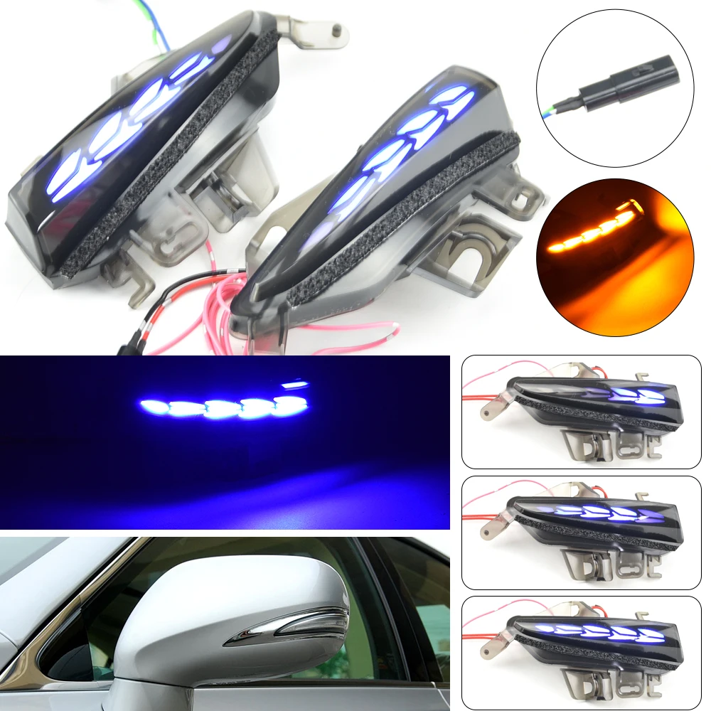 

For Lexus IS200D IS250 IS250C IS300 IS300C ES240 ES350 LS460 Dynamic Indicator Mirror Sequential Blinker Turn Signal Light