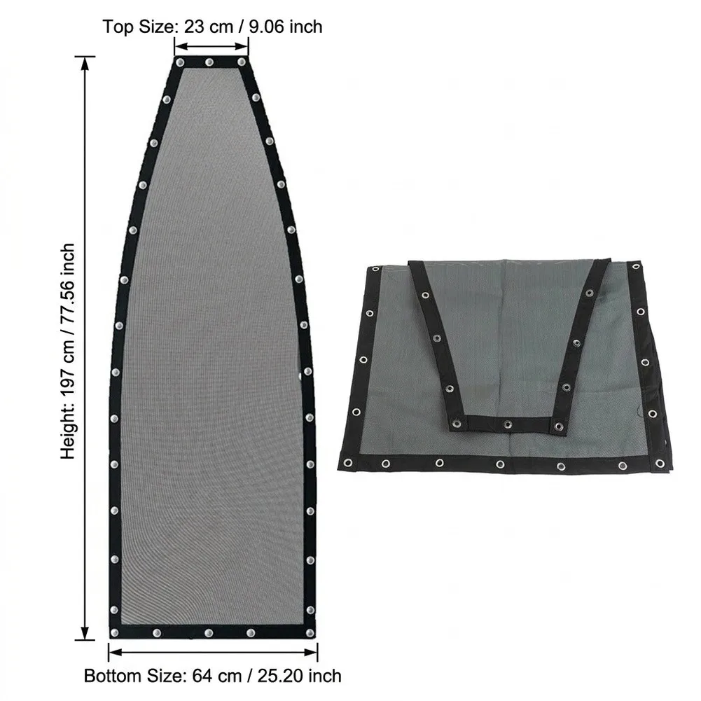 Outdoor Hanging Curved Chaise Lounge Chair Swing Replacement Fabric Cloth 64x197x23CM Patio Hanging Lounge Chair Seat Cloth view 4