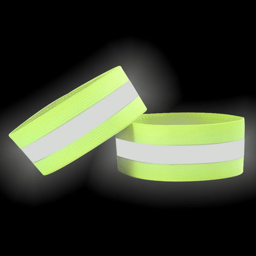 Reflective Running Gear Safety Reflector Tape Straps Bands High Visibility Wristbands Ankle