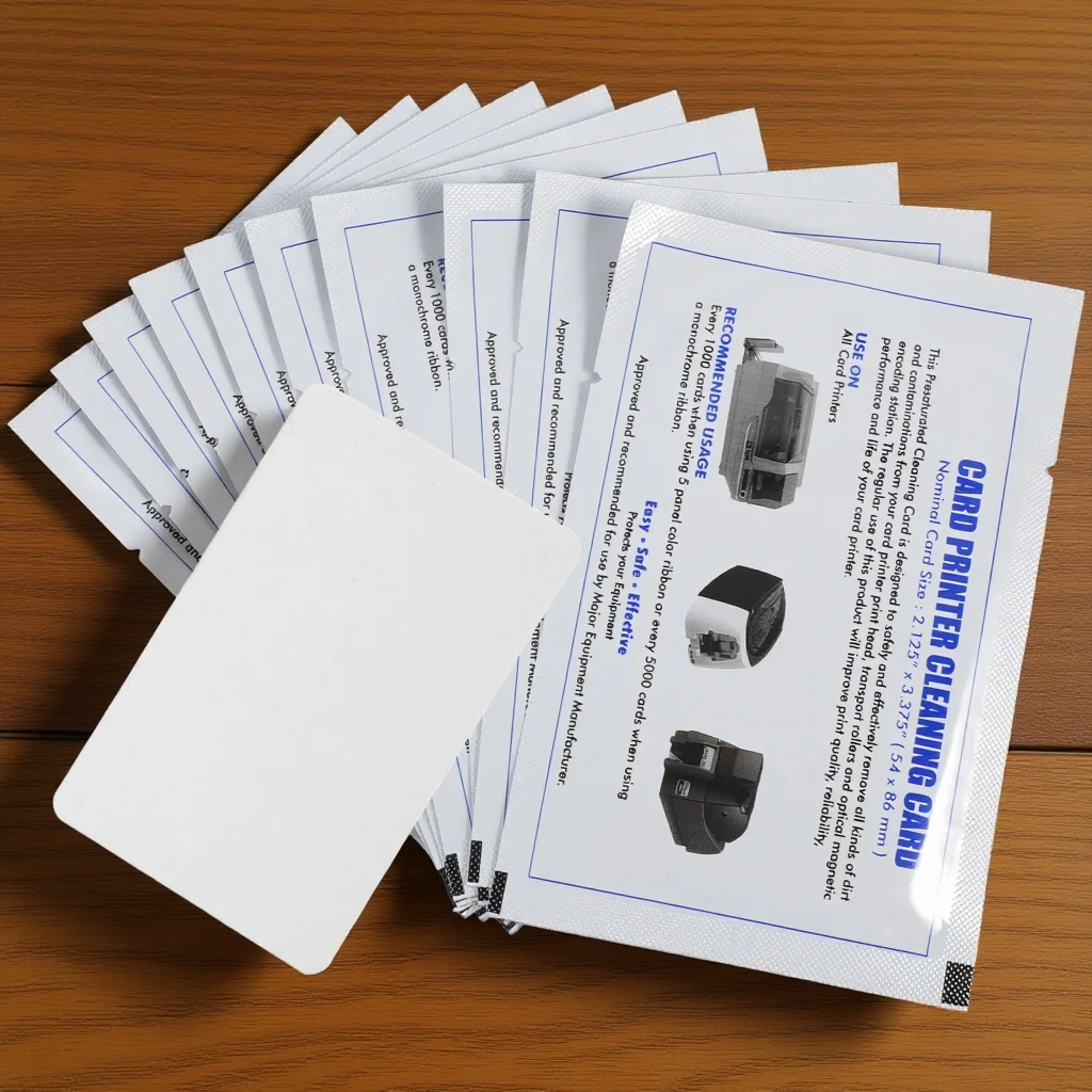 

10pcs Dual Side Reusable Cleaning Cards for POS Terminal Credit Machine Reader Cleaner Universal Tool Supply