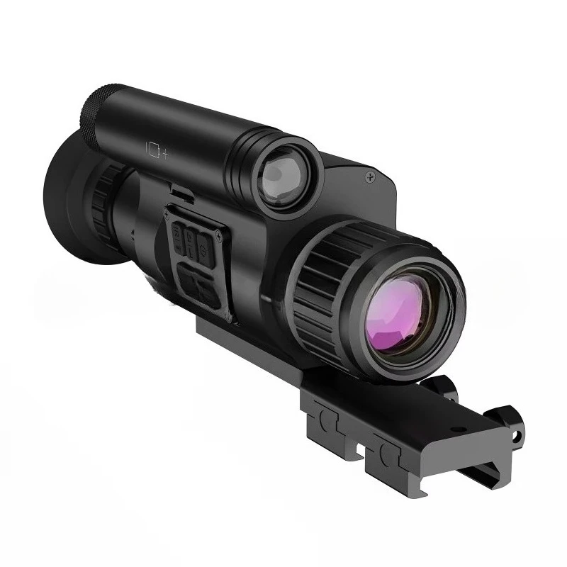 NV075 1080P cámara Digital de visión nocturna de un solo ojo de alta definición recién llegado Crosshair Cursor posición objetivo Clip de Camping