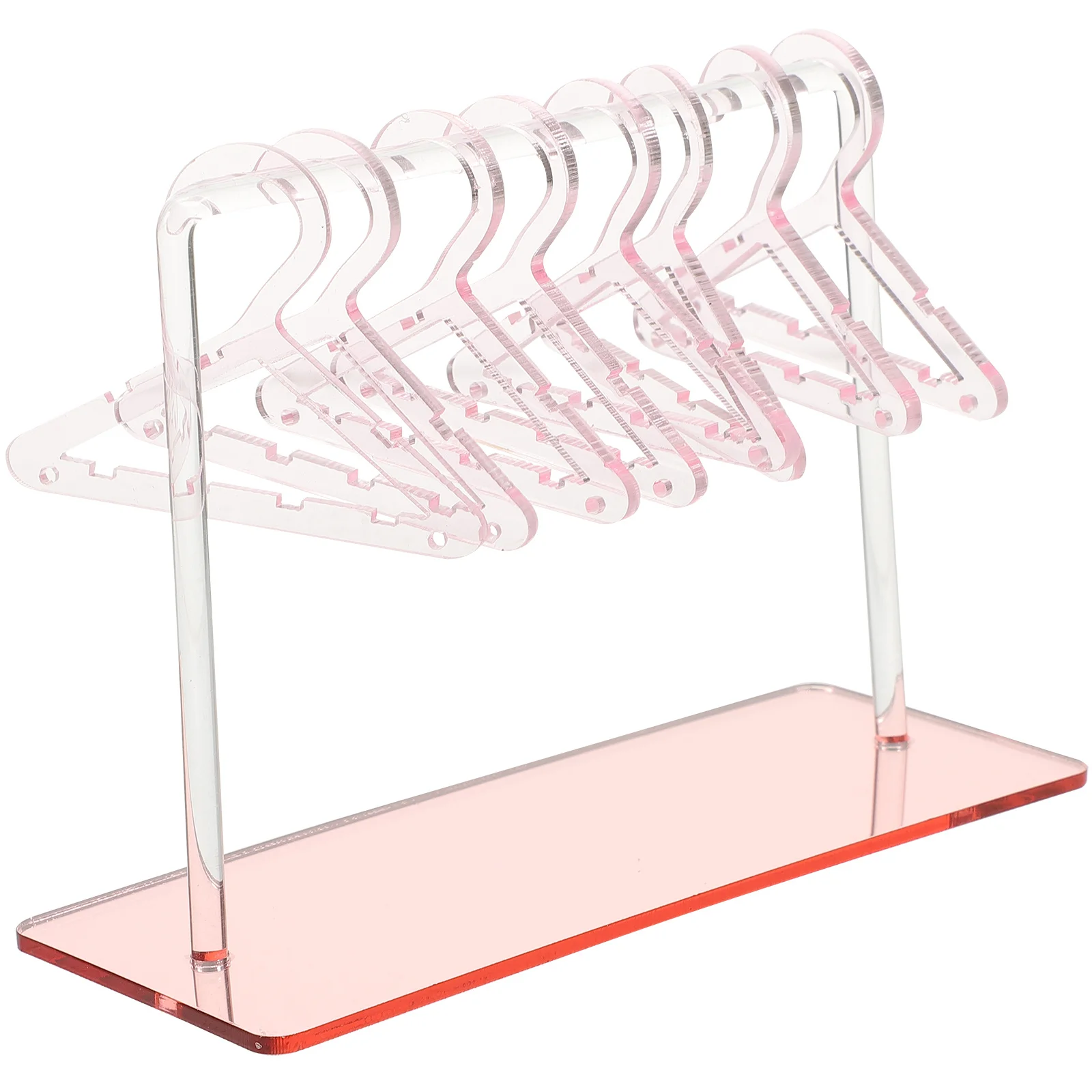

Earring Holder Acrylic Jewelry Display Stand 1Set Organizer Rack Creative Shape Smooth Polishing Desktop Storage Elegant Look