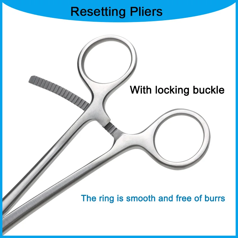 Bone Locking Forceps Pliers Stainless Steel Bone Reduction Forceps with Ball-Tip Veterinary Orthopedic Instrument - Image 5