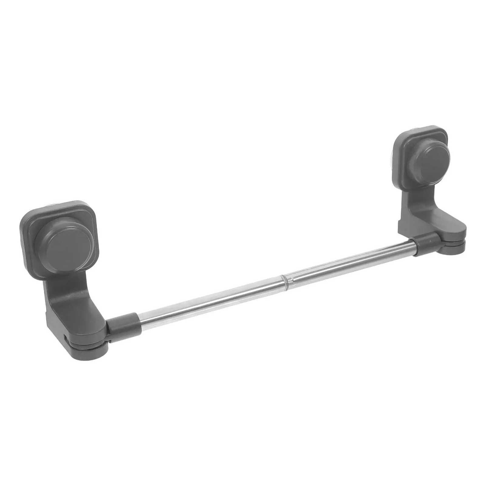 Suction Cup Towel Bar Adjustable Stainless Steel Retractable 12-24Inch Removable Shower Bathroom Towel Rack Suction Holder