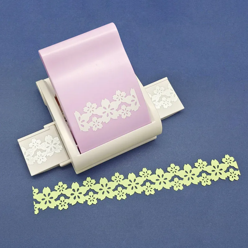 Large hollow out Fancy border embossing punch scrapbooking handmade edge device DIY paper cutter Craft gift perforadora de papel