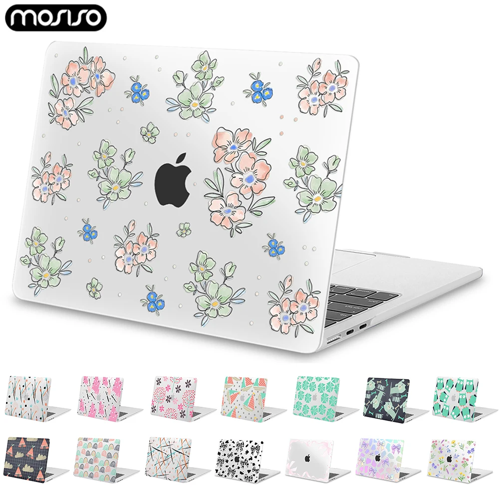 

Чехол для ноутбука Macbook Air 13 15 дюймов M4 Case A3240 A3241 A3113 A2337 для Pro 13 14 16 M4 M3 M2 M1 A2251 A3112 A3403