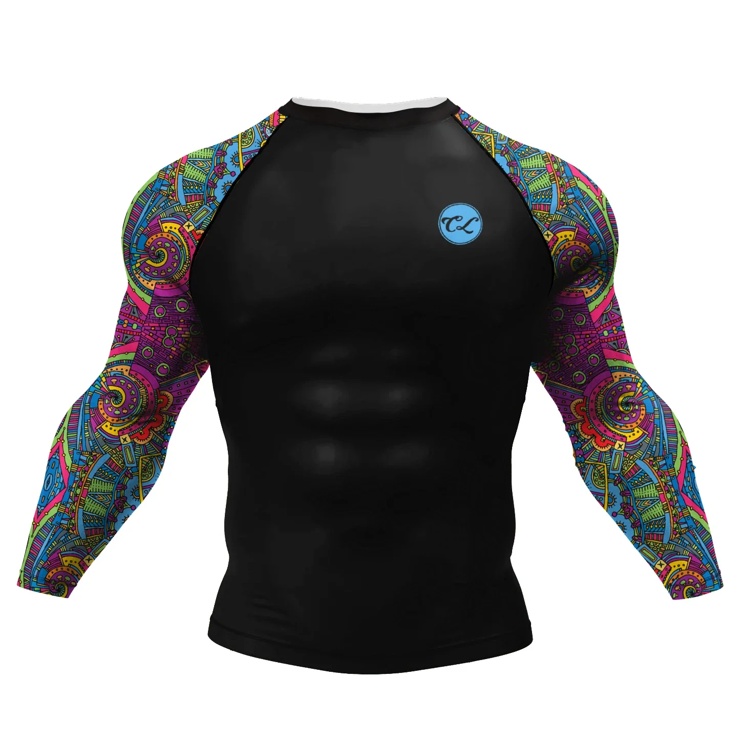 CODY LUNDIN Men Sublimation Printed Gym T-shirts Grappling Boxing Jersey  jiu jitsu BJJ Rashguard Mele Compression Blouse