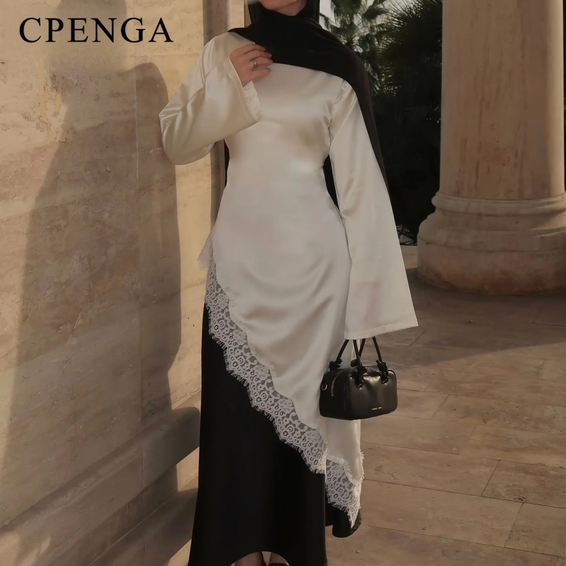 Romantic Lace Two-Piece Set with Maxi Skirt product image