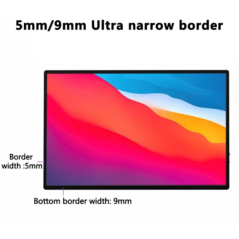 Bimawen 16 Inch 2.5K 144Hz Portable Monitor 2560X1600 100 Adobe SRGB Display Game Screen For Laptop Mac Phone Xbox PS4/5 Switch