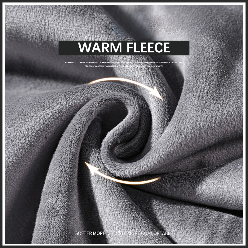 Winter Thick Fleece Men's Jogging Pants Warm Comfort Sweatpants Loose Casual Fashion Korean Multi-Pocket Thermal Cargo Trousers