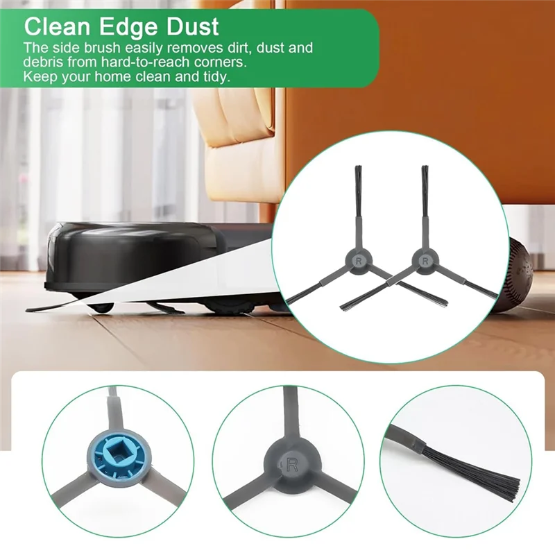 مجموعة ملحقات A20M لـ Eureka J15 Pro Ultra مكنسة كهربائية فرشاة جانبية رئيسية فلتر Hepa ممسحة أكياس غبار من القماش