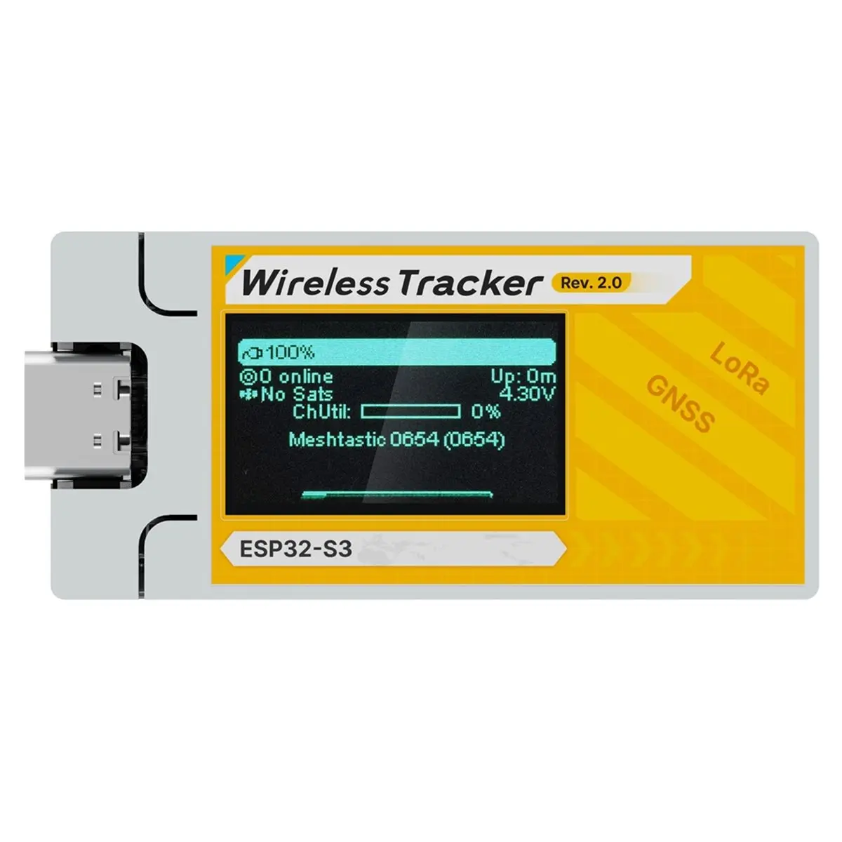 Superdeal*GO Meshtastic Heltec Wireless Tracker V2 ESP32S3 SX1262 LoRa Node Bluetooth Low Power Design for Tracking IoT Monitor