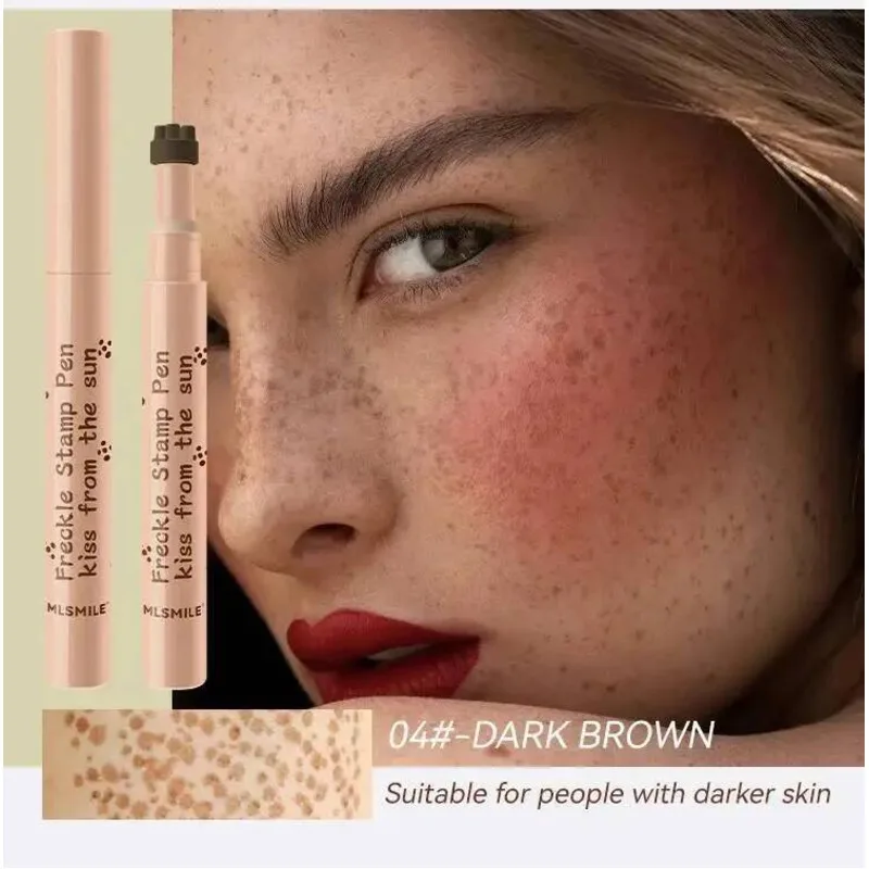 MLSMILE Waterproof Freckle Natural Lifelike Fake Freckles Lasting Look Dot Spot Pen Makeup For Women Makep 2025 New