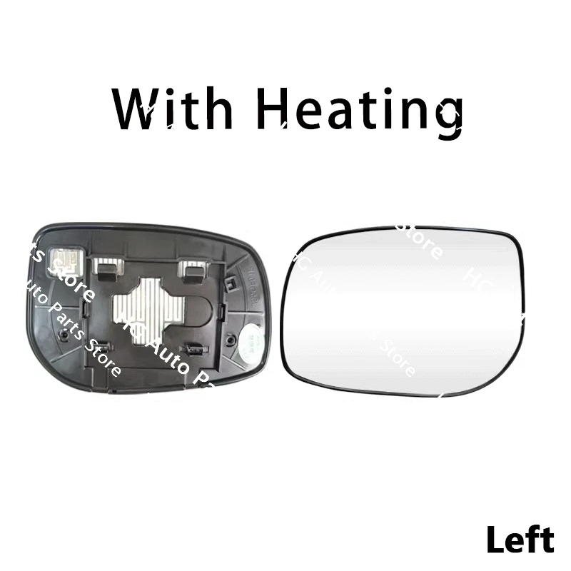 For Toyota Camry 2006-2011 / Axio 2010 Car Accessories Side Rearview Lenses Mirror Reflective Glass Lens with Heating