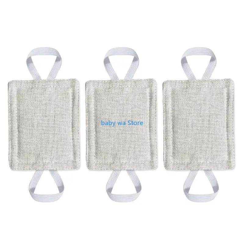 

3PCS Soft Door Lock Cover Pad For Baby Room and Sound Sensitive Environment 4XBD