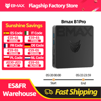 Bmax Mini Pc B1Pro Windows 11 Pro 8Gb Ram 128Gb Rom N4000 Micro Desktop Computer Dual-Band Wifi Mini Pc