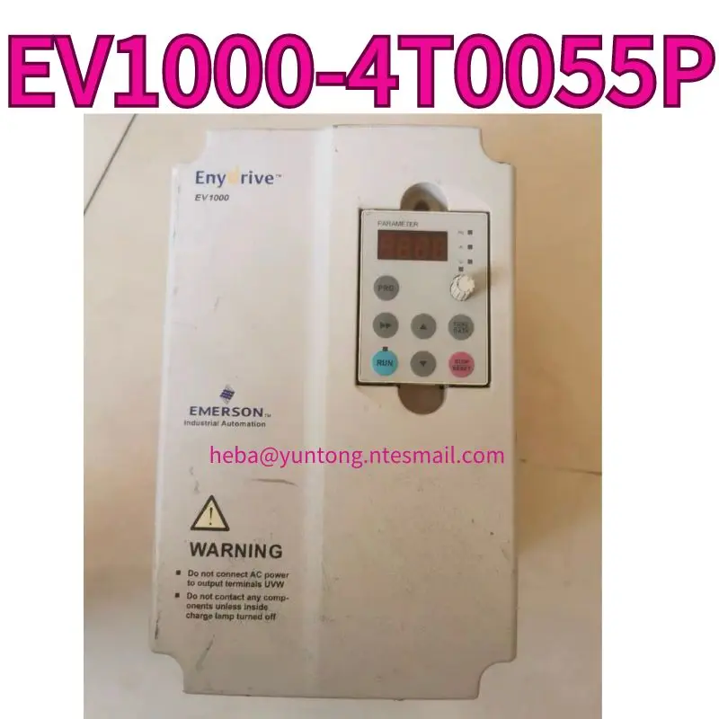 

Used frequency converter EV1000-4T0055P 5.5KW