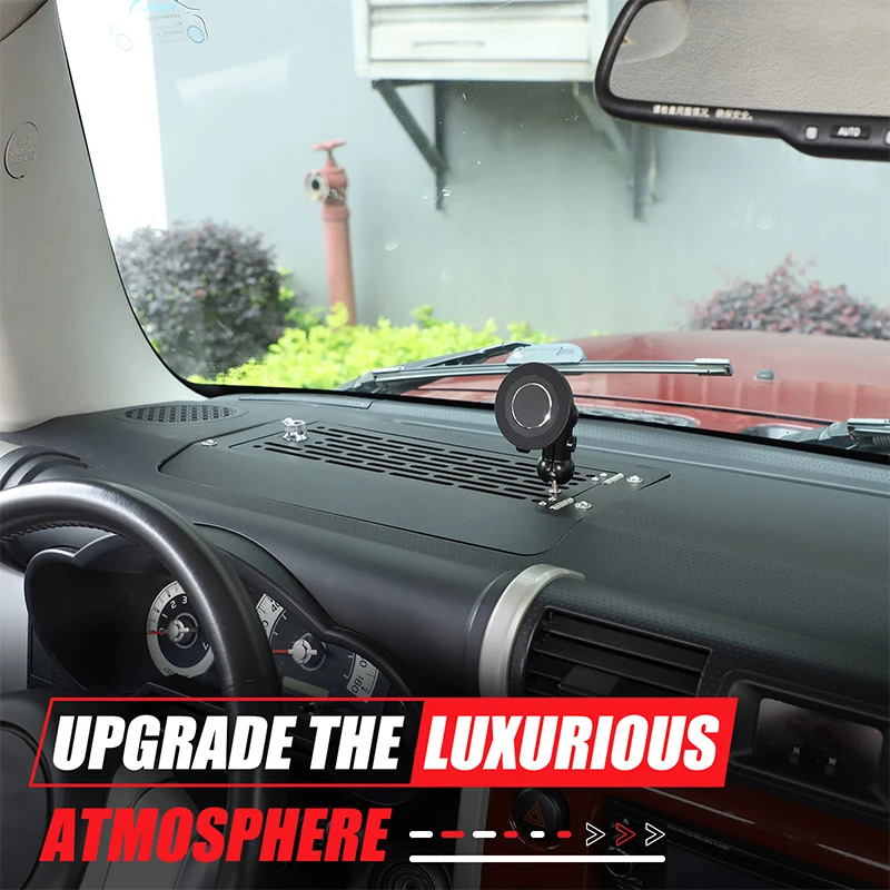 For Toyota FJ Cruiser 2007-2021 dashboard storage box mobile phone holder car multi-function password box GPS navigation holder