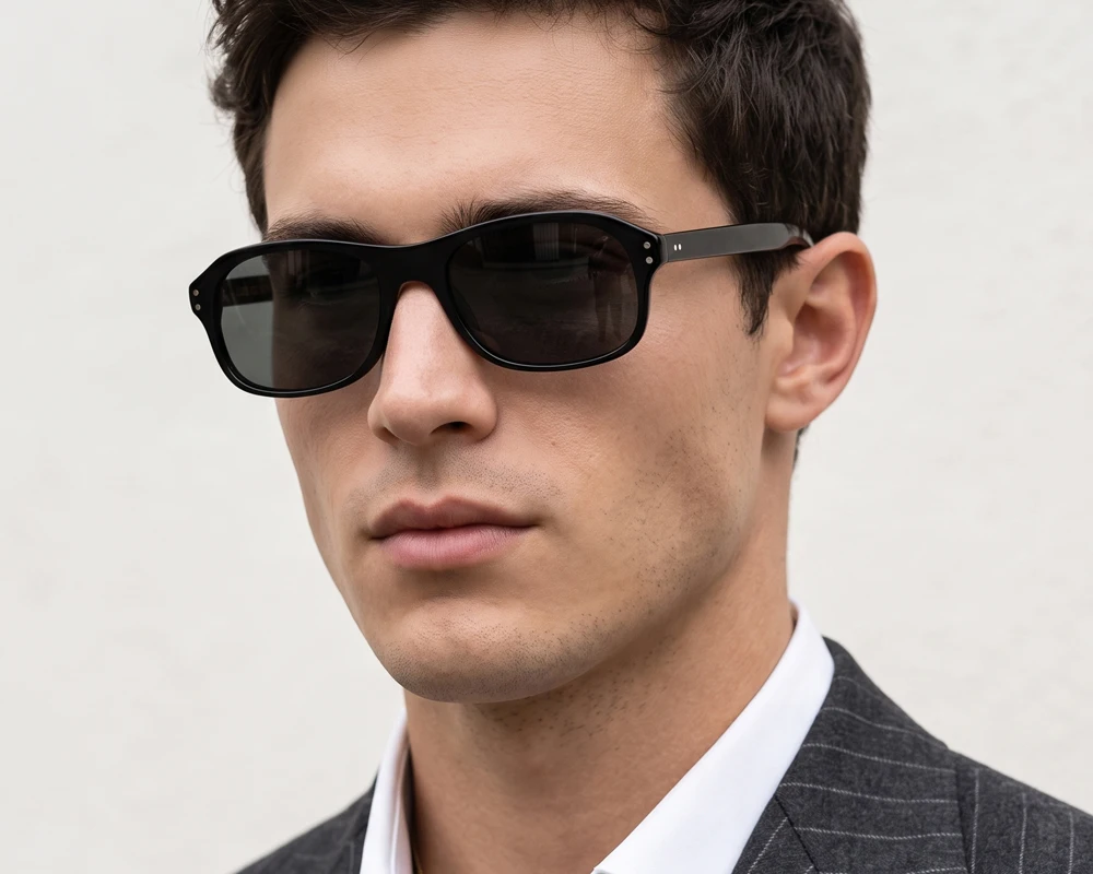 Platz Sonnenbrille für Männer Kingsman Sonnenbrille UV400 Schutz Polarisierte Anti-glare Auto Fahren Brille Nacht Guide Gläser – Detail 3