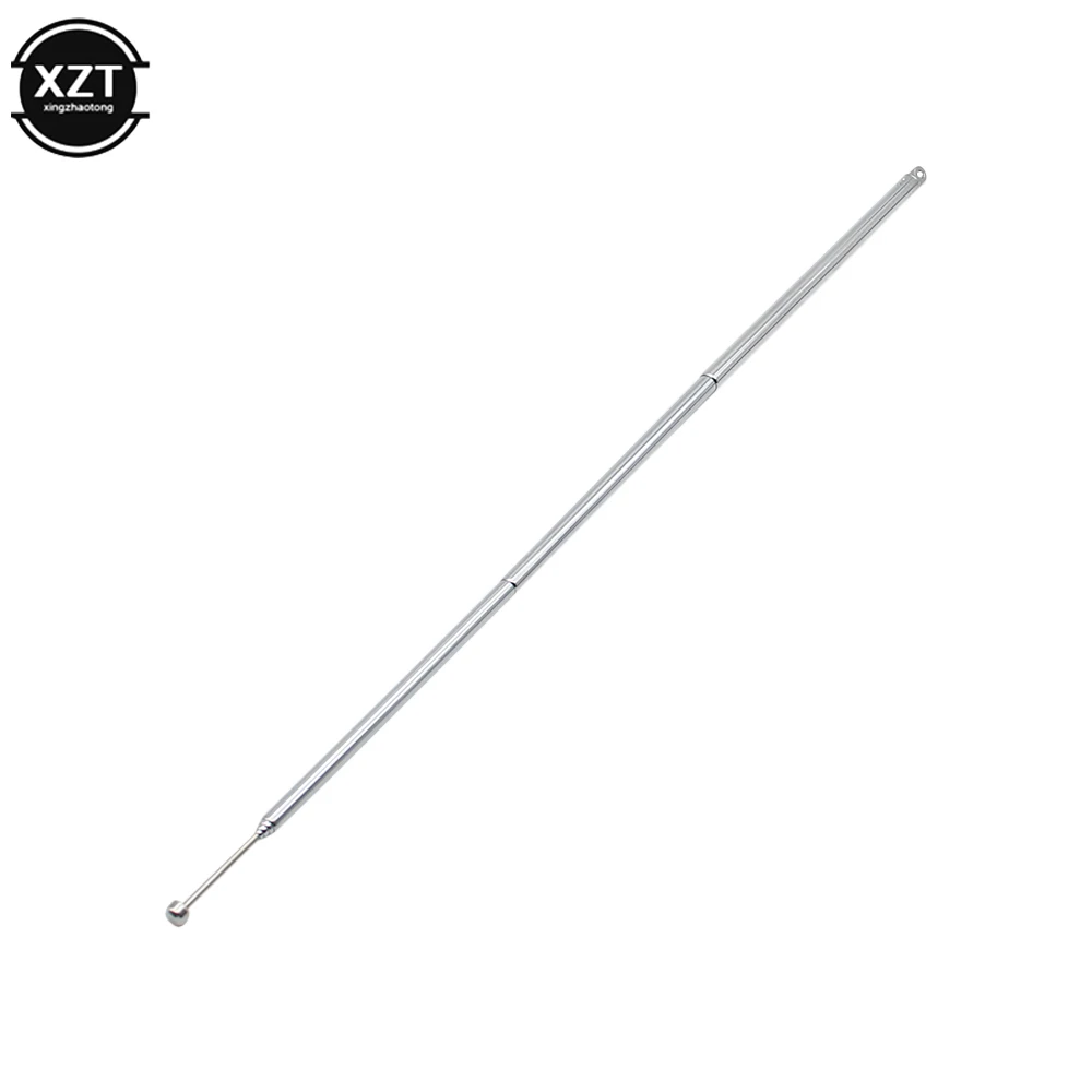 7 Section Replacement Telescopic Aerial Antenna TV Radio DAB AM/FM Universal Telescopic Aerial Antenna length 740mm