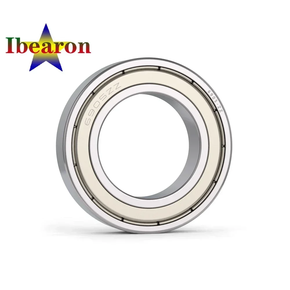 محامل كروية ذات أخدود عميق 6006ZZ/6006-2RS معدنية محمية/مطاط مختومة لآلات السيارات (قطعة واحدة)