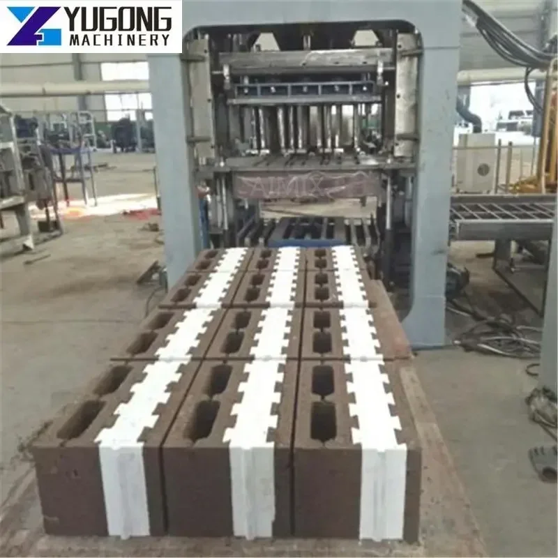 New Automatic Concrete Block Brick Making Machine Brick Block Cement Brick Making Machinery Automatic Block Bricks Manufacturing