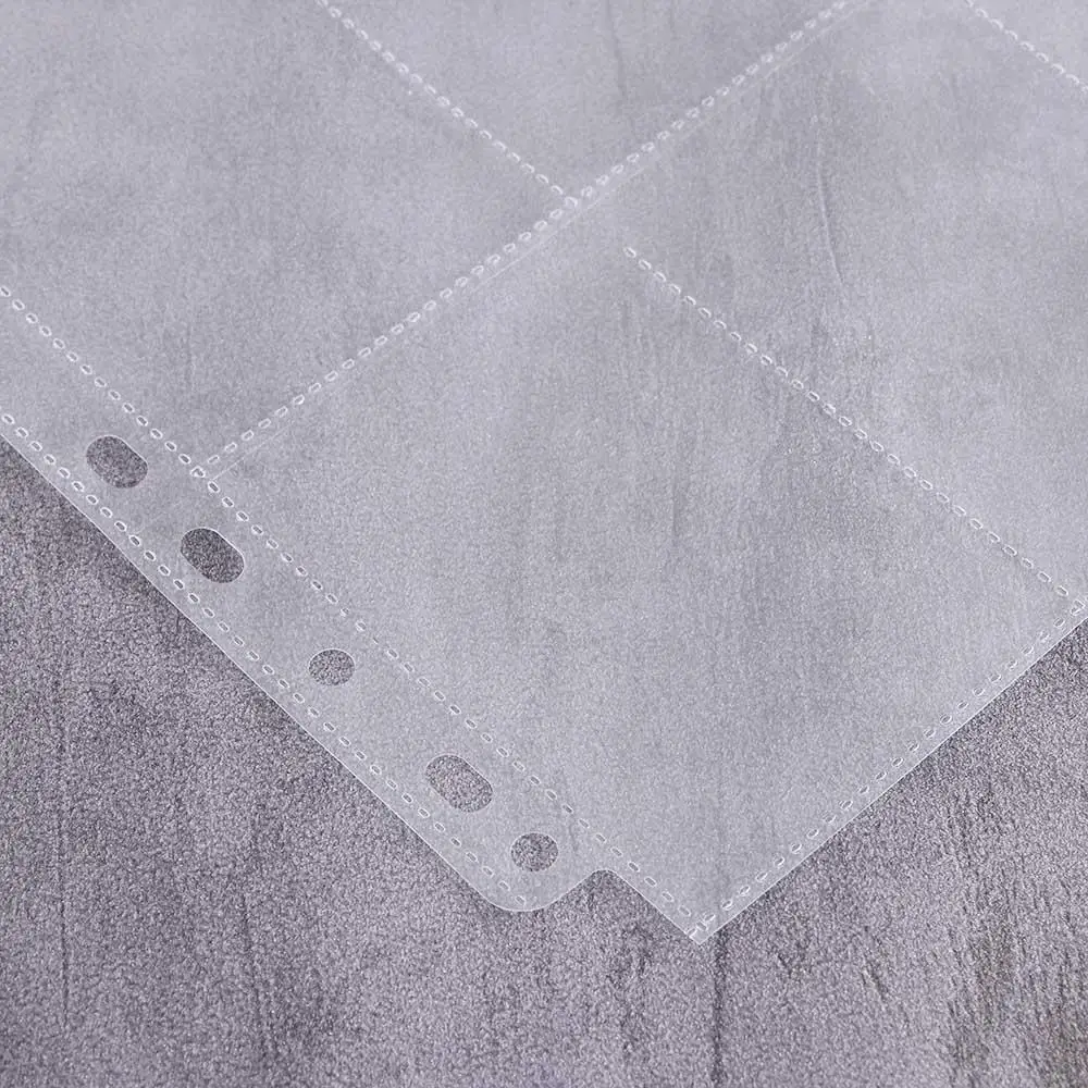 Прозрачный держатель для карт для дома, фотоальбомы, страницы альбомов, рукава для карт, держатели для монет, кошельки для хранения карт, игровые карты