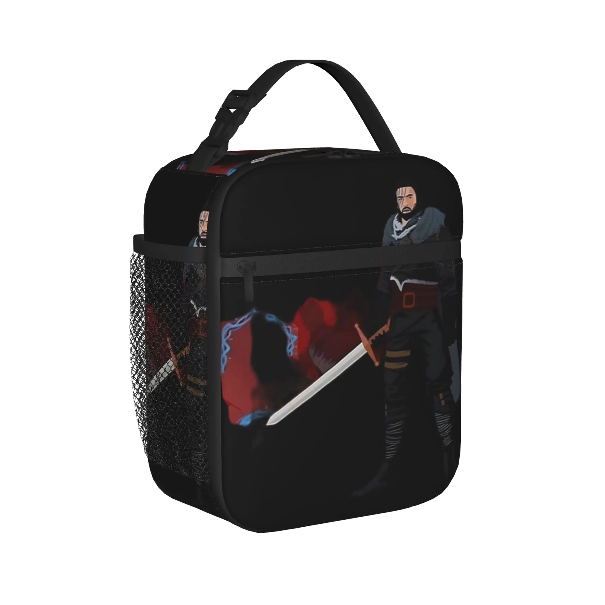 Crimson Desert  Game Insulated Lunch Bags Cooler Bag Reusable,Lunch Container  Leakproof Tote Lunch Box Girl Boy Work  Travel