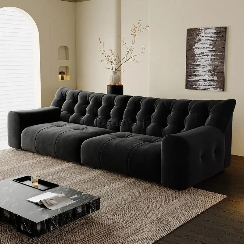

LJY*Italian retro chenille sofa