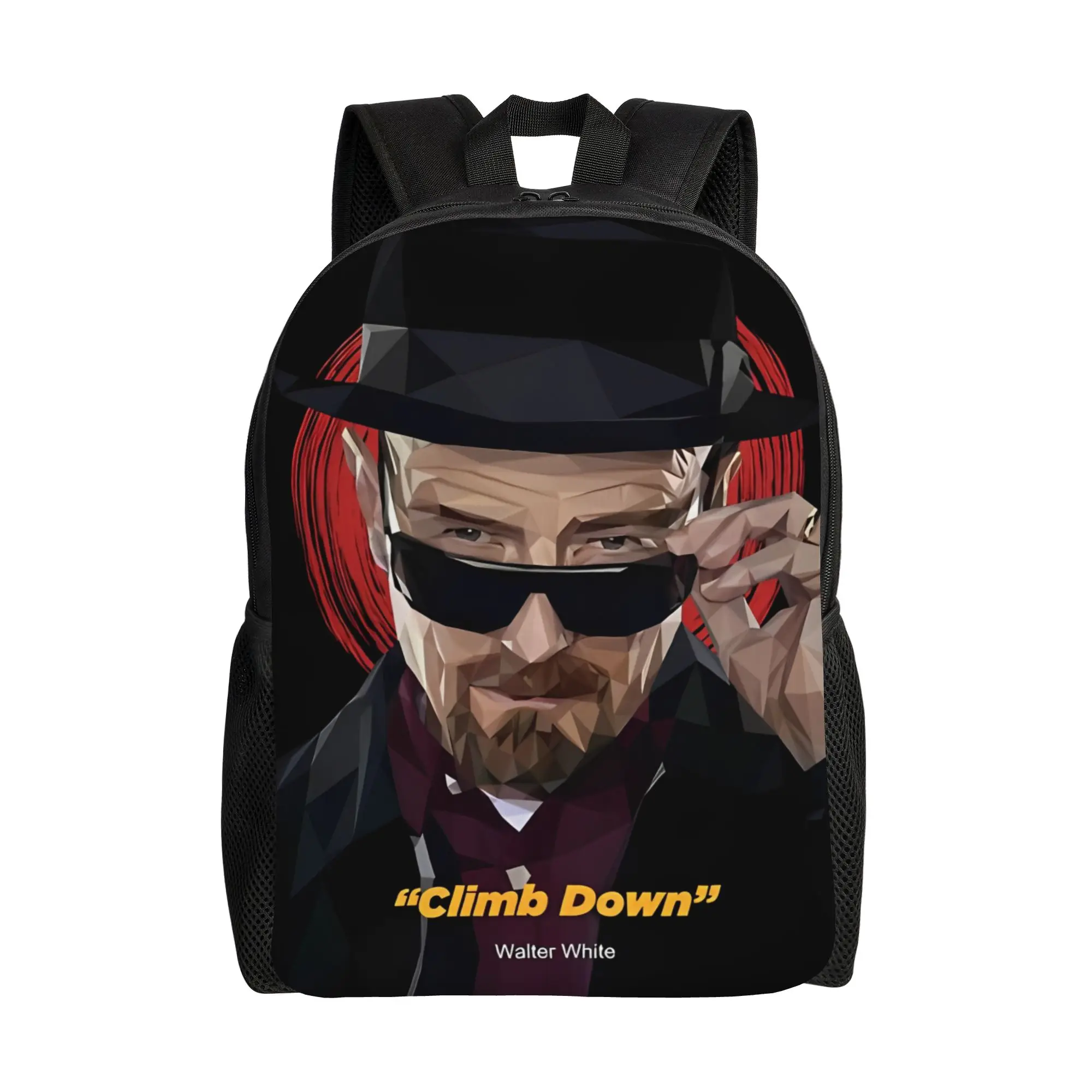 

breaking bad Backpack for Men Women Teenage High School Work Daypack Laptop Canvas Bags Outdoor