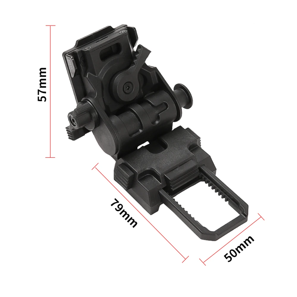 Outdoor Helmet Accessories L4G69 nylon dump truck detachable night vision device bracket