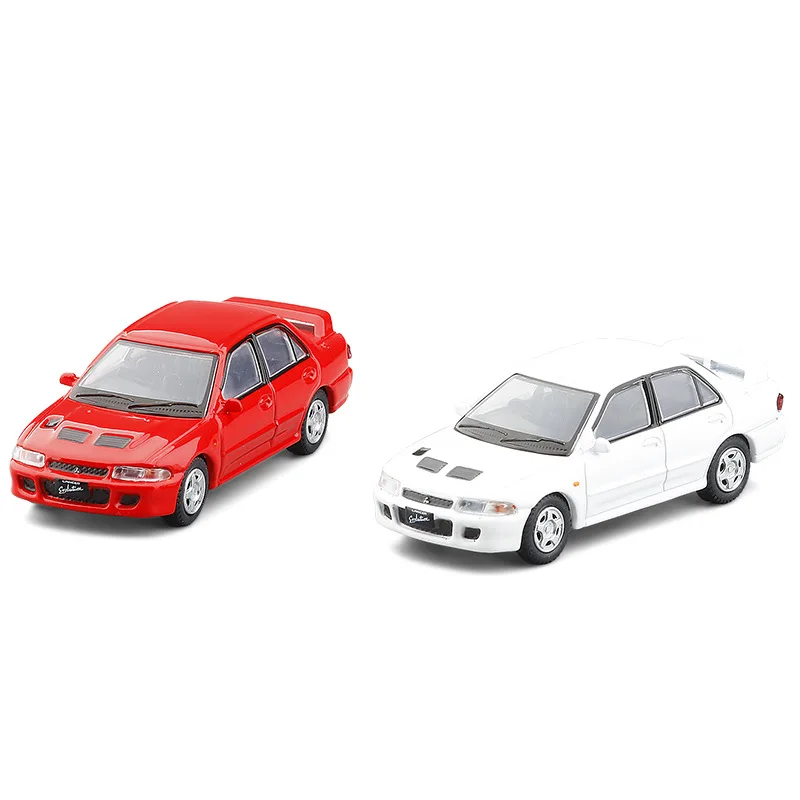 1:64 Mitsubishi Lancer Evolution Ⅰ EVO 1 1993 Toy Car 1/64 JKM Diecast Metal Super Sport Vehicle Model Miniature Collection Gift