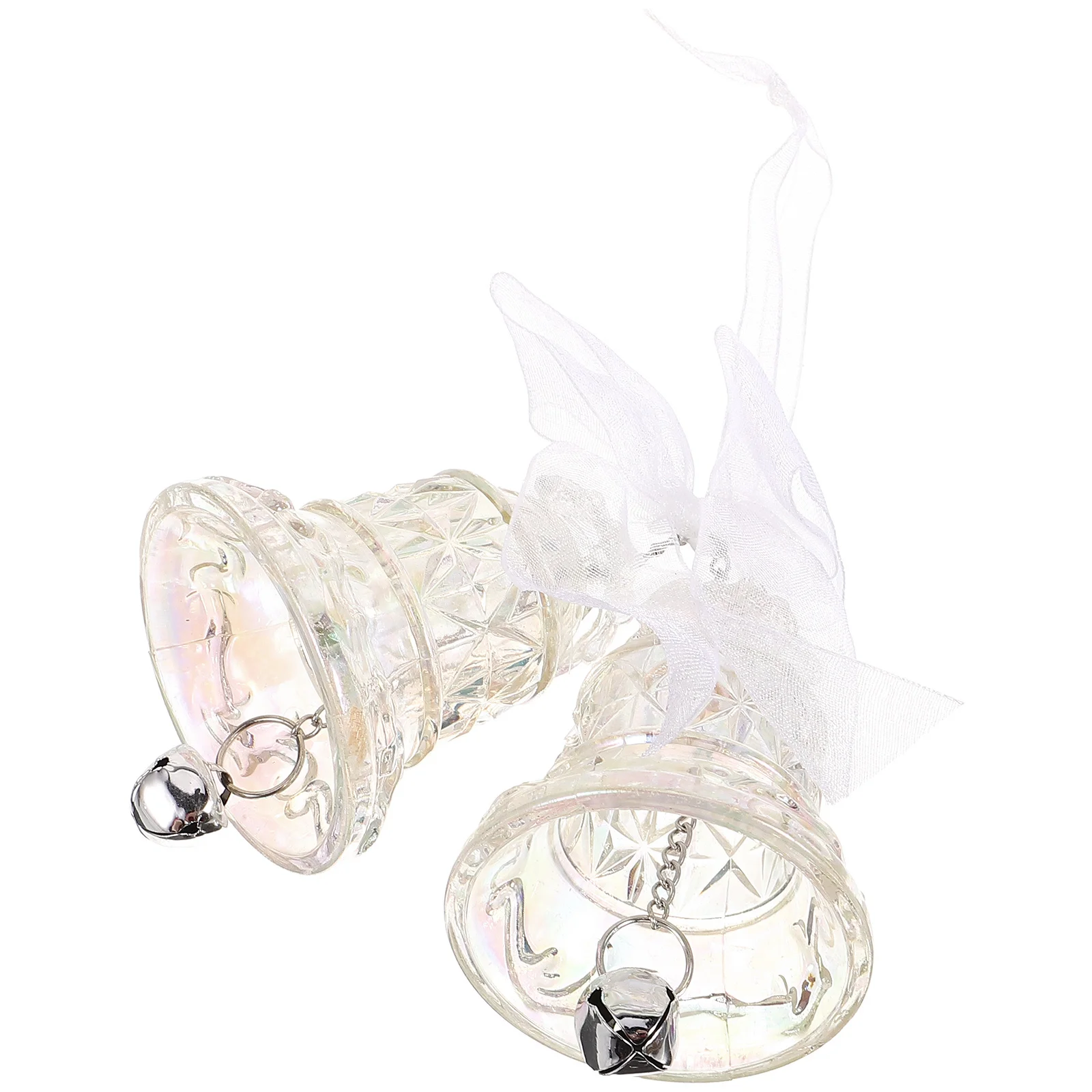 

Transparent Acrylic Bell Shaped Ornaments Christmas Tree Hanging Decorations Party Decor Christmas Bells Party Decorative Bell