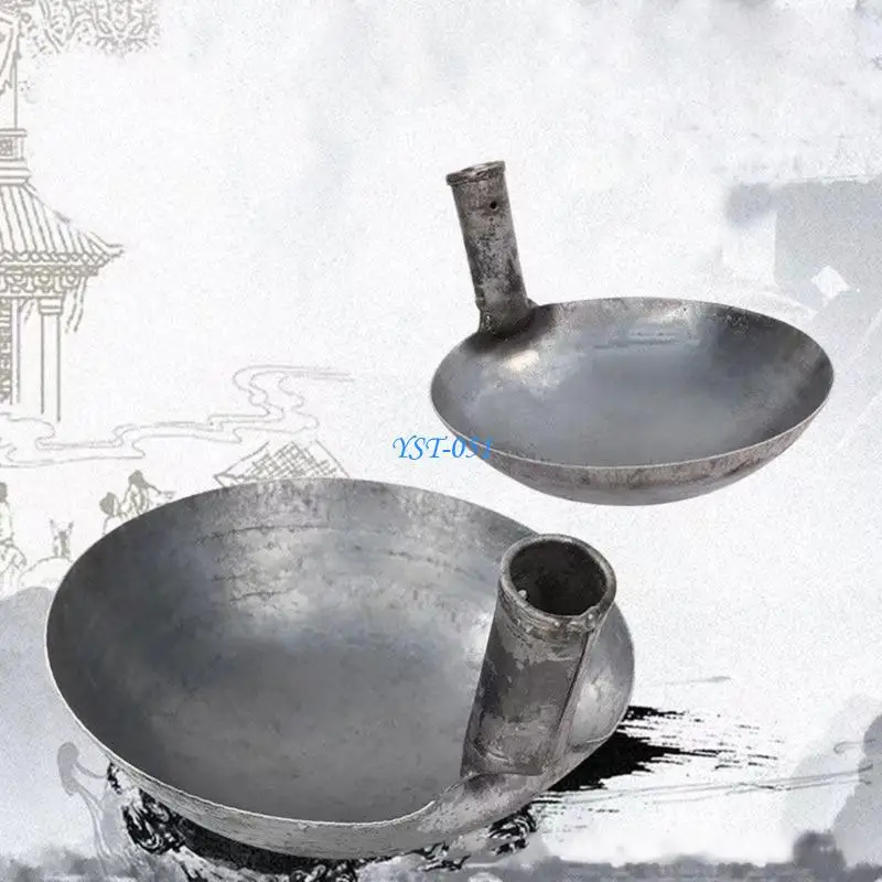 E15A Long Lasting Iron Hand Scoops Dung Cleaning Ladle Shovel Mud Scraper For Easy Debris Removal In Gardens And Ditches