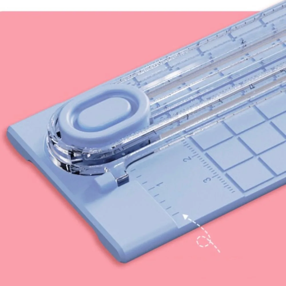 Scrapbooking Tool Paper Card Photo Paper Cutter Safe Portable Paper Trimmer Crafts DIY Paper Cutting Tool Cardstock