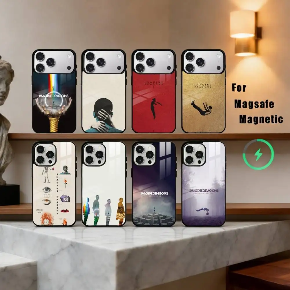 

Imagine D-Dragons B-Band Phone Case For iPhone 17,16,15,14,13,12,Plus,Pro,Max for Magsafe Magnetic Wireless Charging