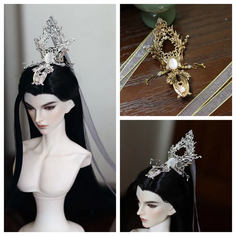 

1/3 Scale BJD SD Doll Wig Accessories Ancient Costume Hairwear Hair Crown Accessories For BJD/SD SD13 Girl SSDF Uncle C1739