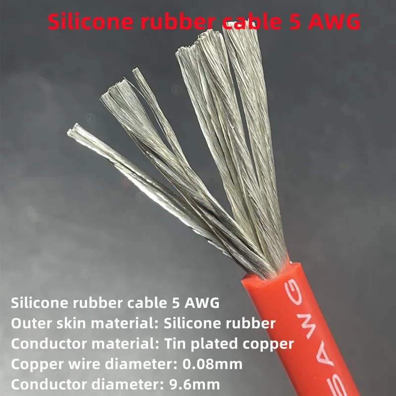 5 Awg Silicone Rubb…