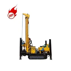 600m Deep Water Well Drilling Machine Water Well Rig Oil Drilling Equipment Crawler Diesel Water Well Drilling Rigs Machine