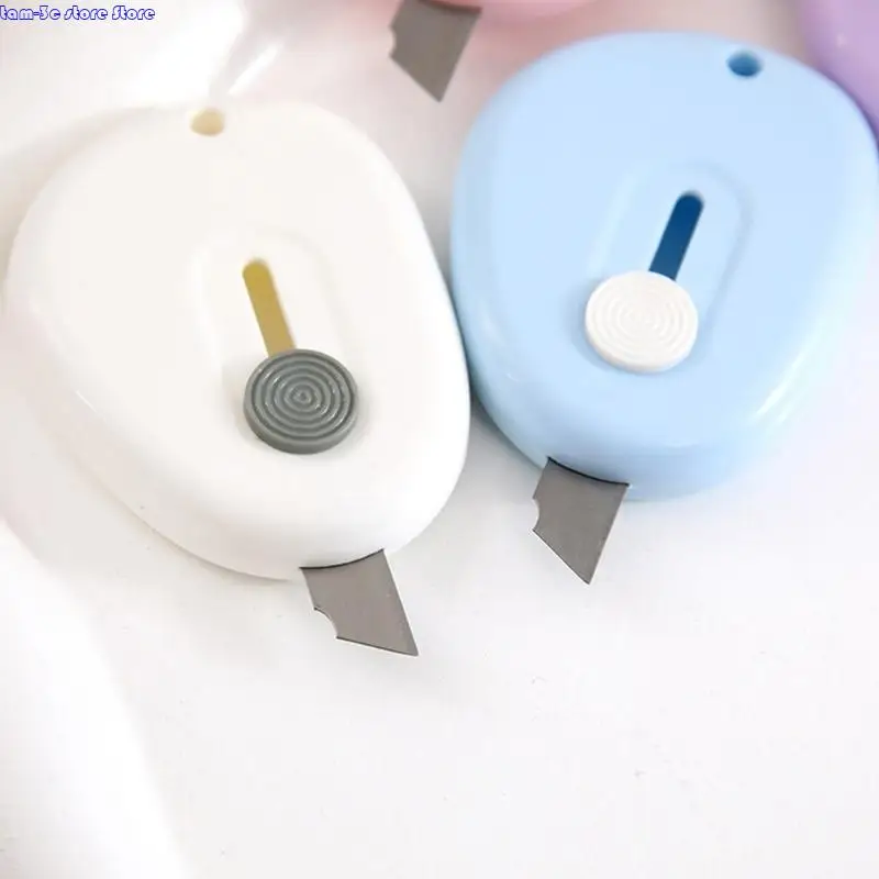 D0UA ตัวอักษรพกพาที่เปิดศิลปะตัดกล่องห่อกระดาษตัดกระดาษตัดกล่องน่ารักเปิดเครื่องตัดพ็อกเก็ตคัตเตอร์