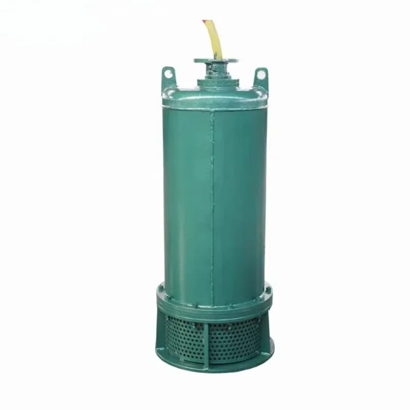 High Efficiency Cast Iron Centrifugal Sewage Lift Pump Underground Mine Submersible Drainage Water Pump - view 2