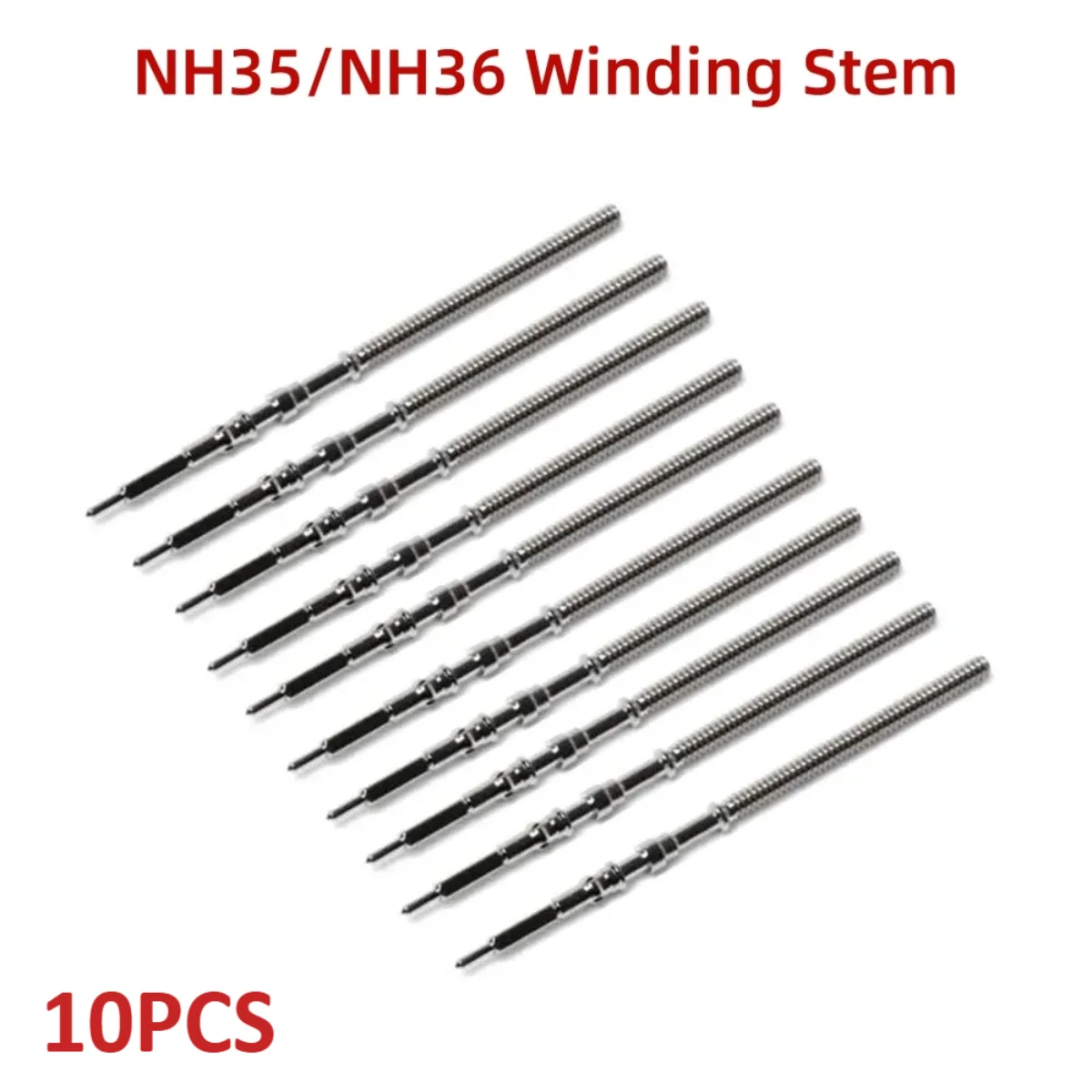 2Pcs/10Pcs Movement Winding Stem for NH36 NH35 NH37 NH38 4R35 Watch Movement Repair Part Connecting Shaft Lever Watch Stem
