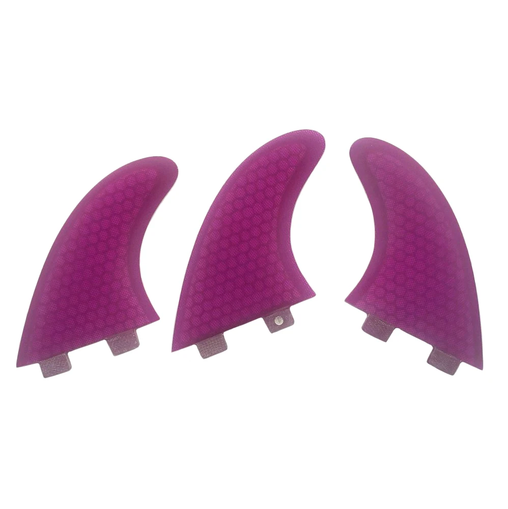 

RISECE FCS Surfboard Fins G5 Size Fiberglass Performance Core M Size Surf Fin Tri Fin Set