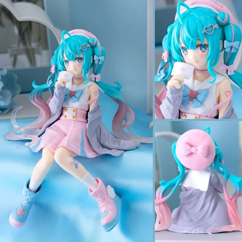 FuRyu Noodle Stopper Figure VOCALOID Hatsune Miku Love Blazer Kawaii Action Figure Collectible Action Model Doll Ornament Toys