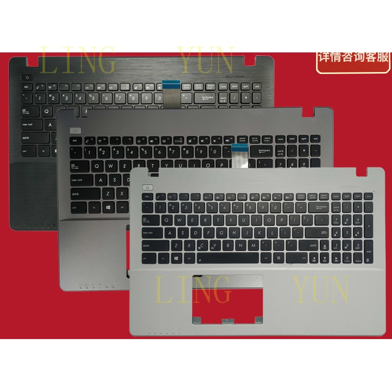 z  Suitable for ASUS K550L R510L X550V X552E A550J Y581L X550C keyboard C shell