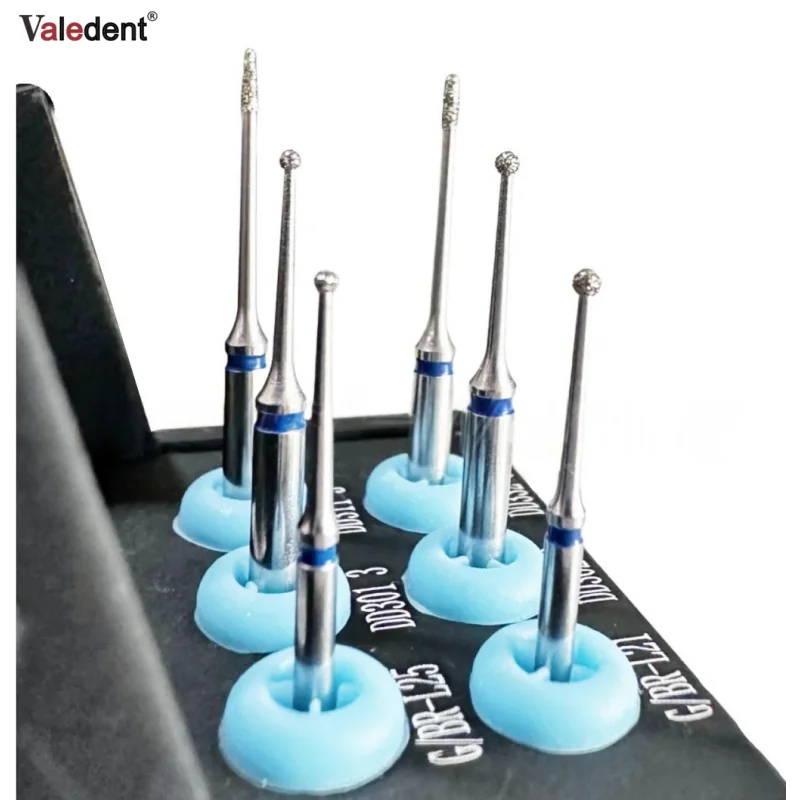 

Dental Pulpotomy Bur Kit Grinding Head Endo Broken File Removal Burs Pulpotomy Access Open Pulp Cavity Burs Less Invasive