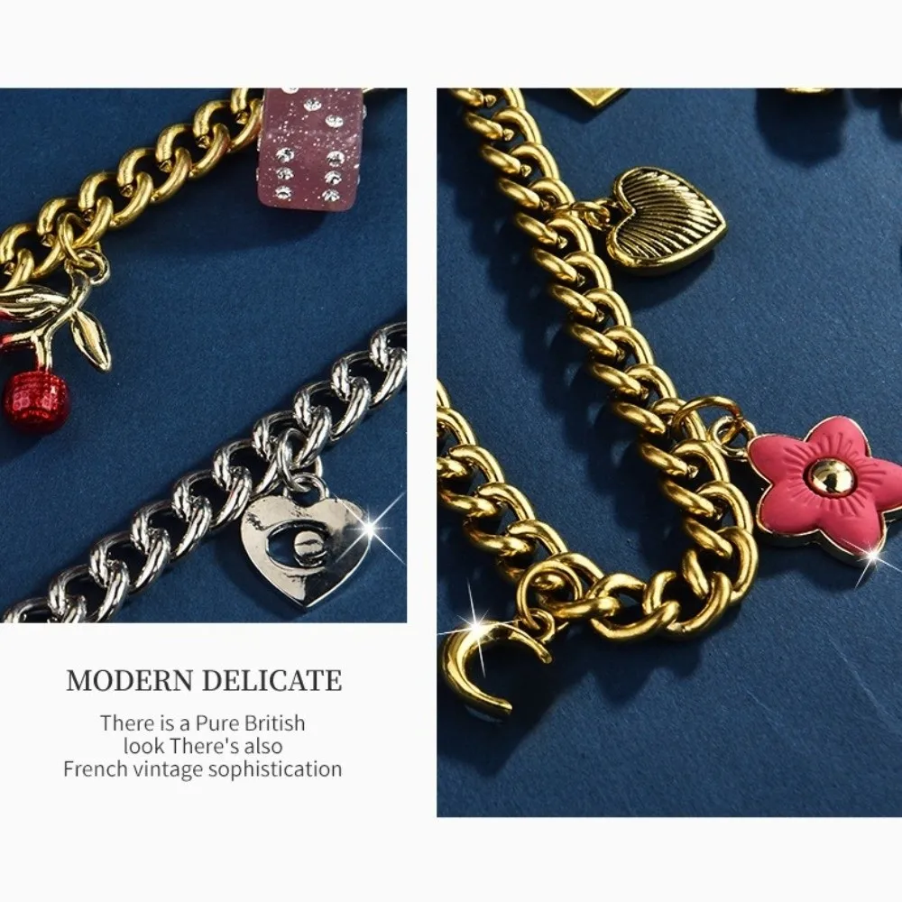 لطيف حقيبة ساعي كروسبودي سلسلة الصيف تنوعا حقيبة للحمل قلادة زهرة شكل الديكور حقيبة الملحقات للنساء #1